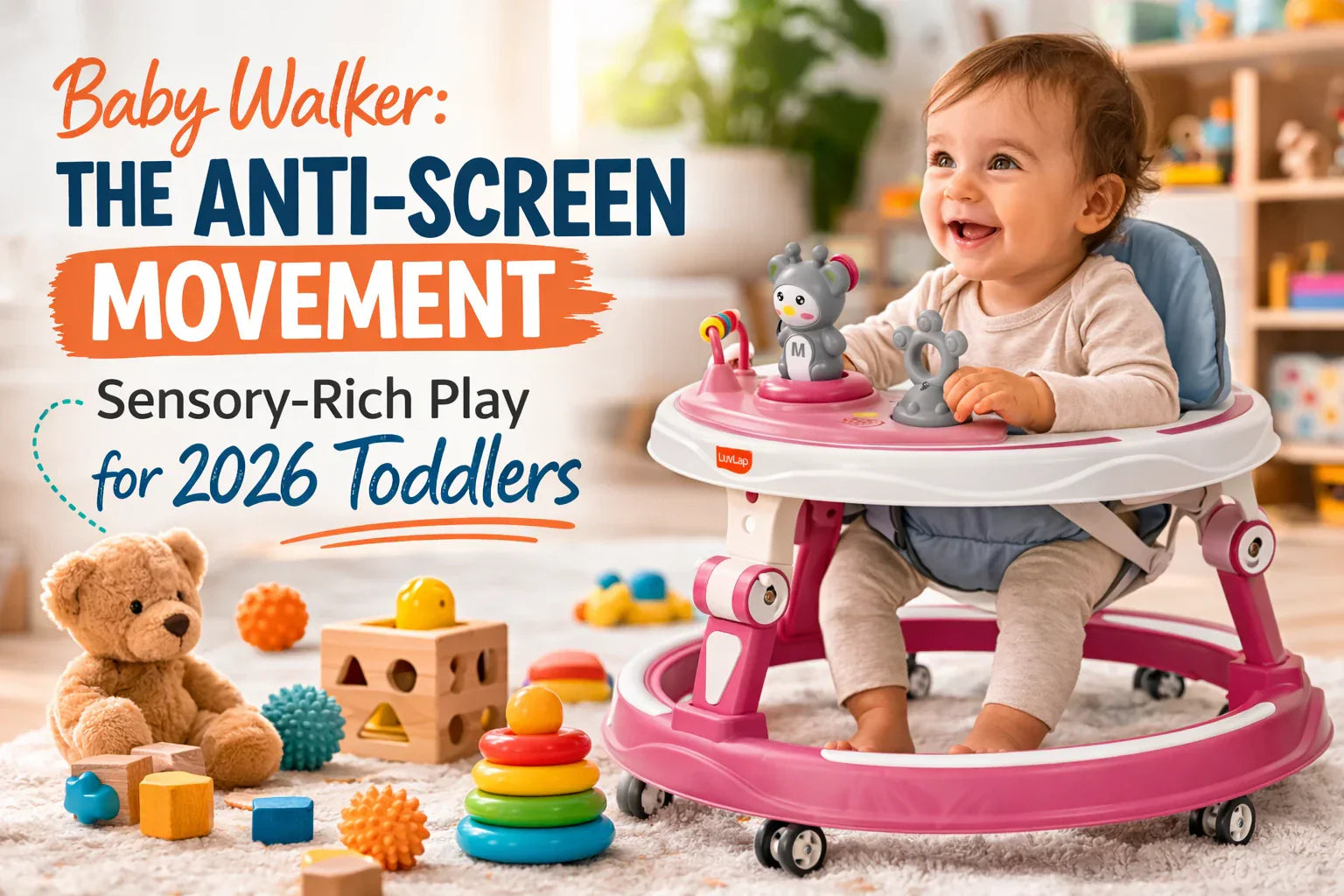 Baby Walker: The Anti-Screen Movement - Sensory-Rich Play for 2026