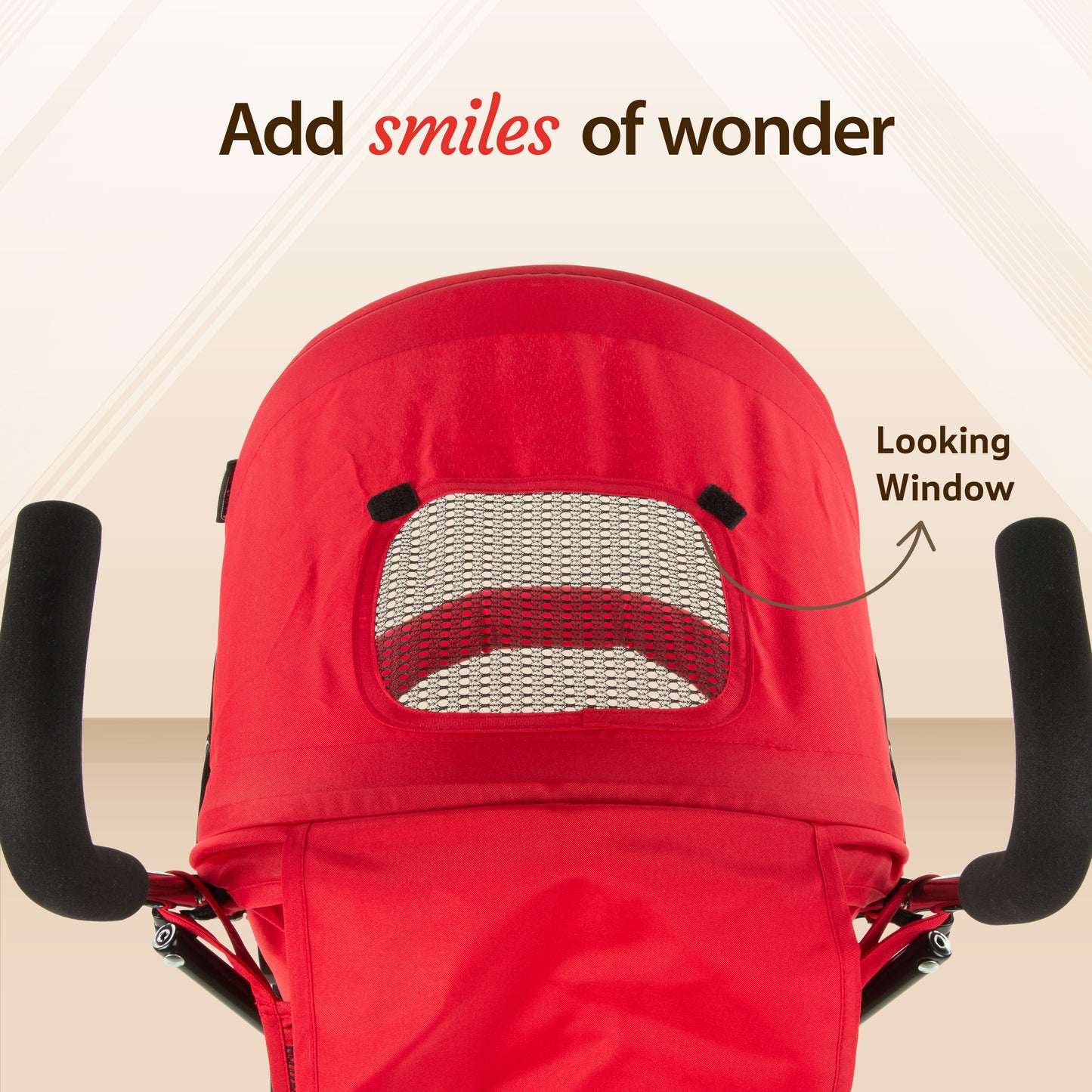 Tutti Frutti Baby Stroller Buggy, Red