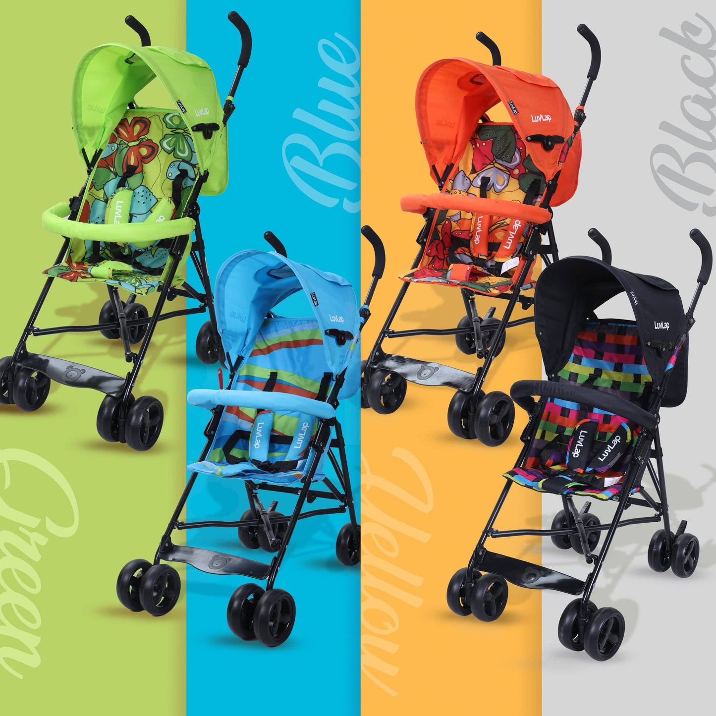 Tutti Frutti Baby Stroller Buggy, Red