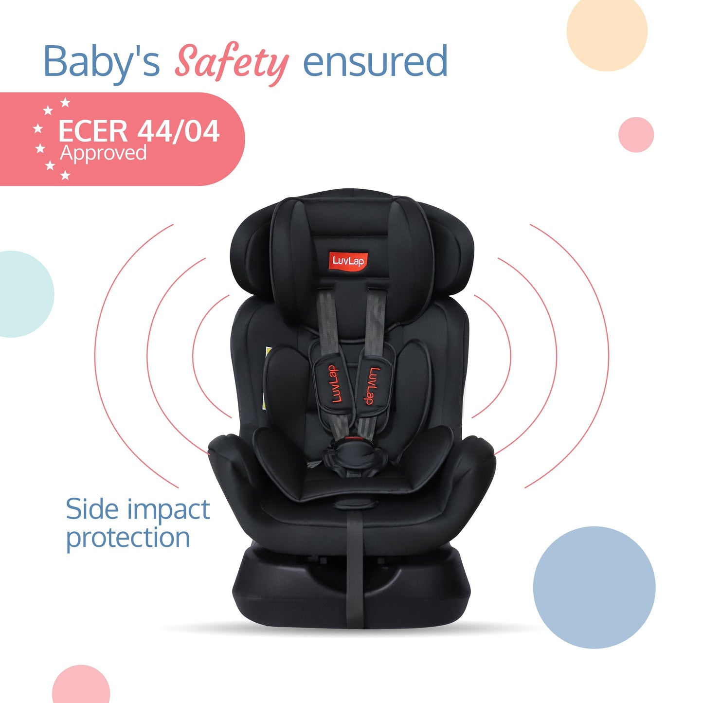 Galaxy Convertible Car Seat (Black)
