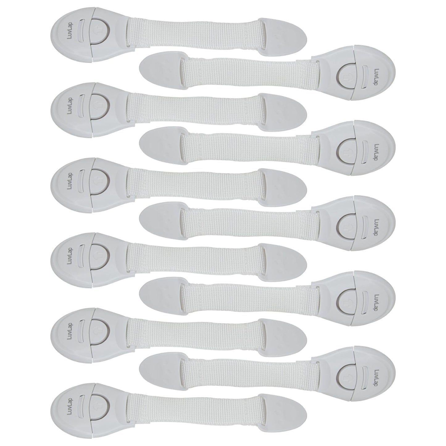 Baby Safety Furniture Locks, Pack Of 10