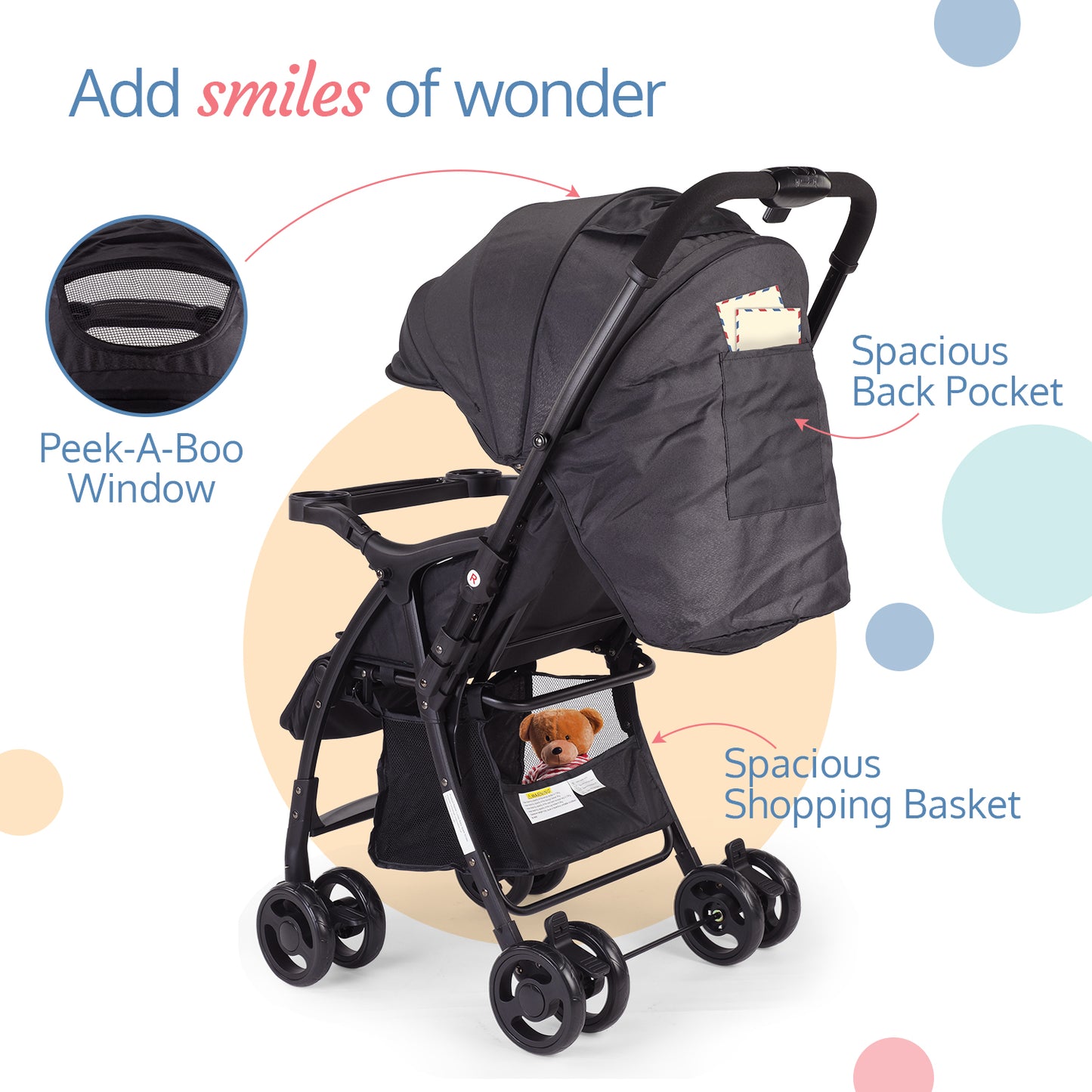 Spark Baby Stroller (Black)