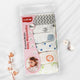 Premium Baby Washcloth for New Born, 6 Pcs, Star, Baloons Print