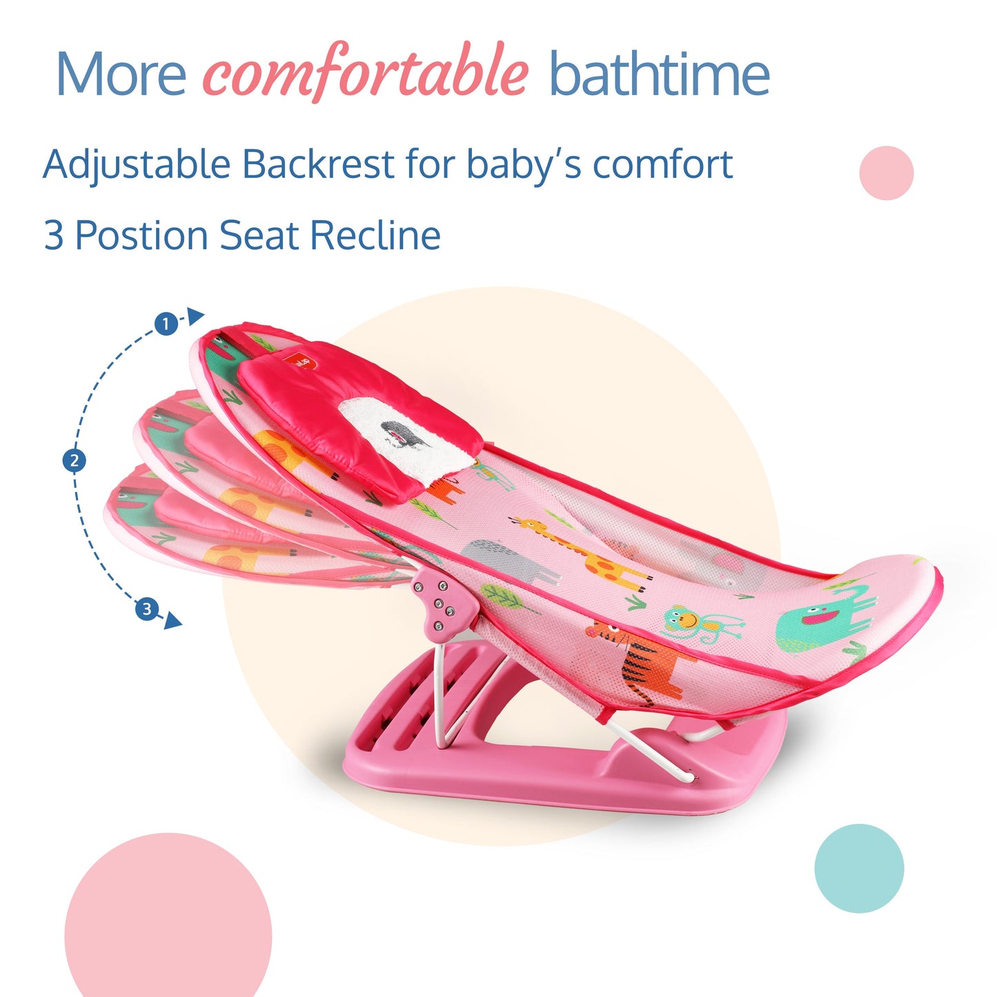 Jungle Tales Baby Bather (Multicolor)