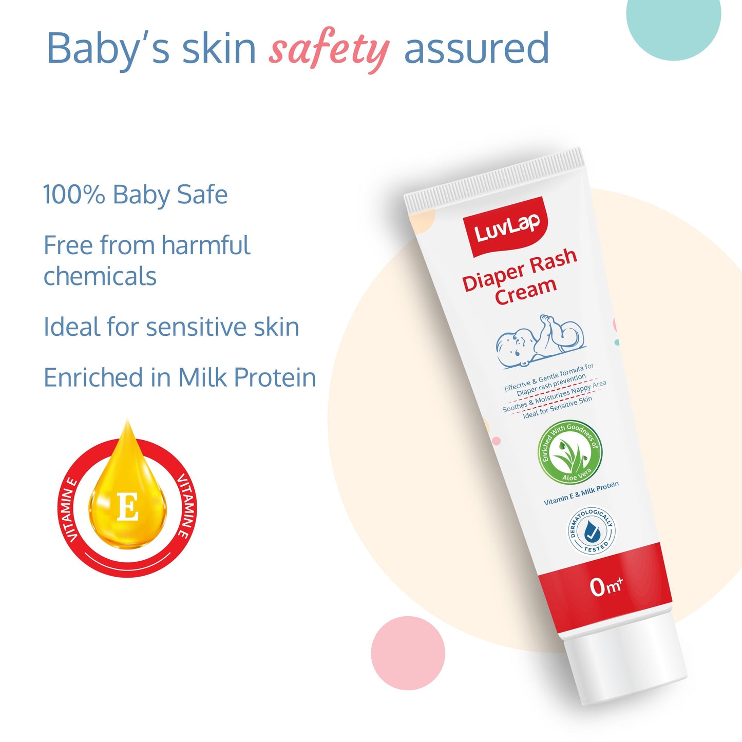 Baby Diaper Rash Cream, 75G