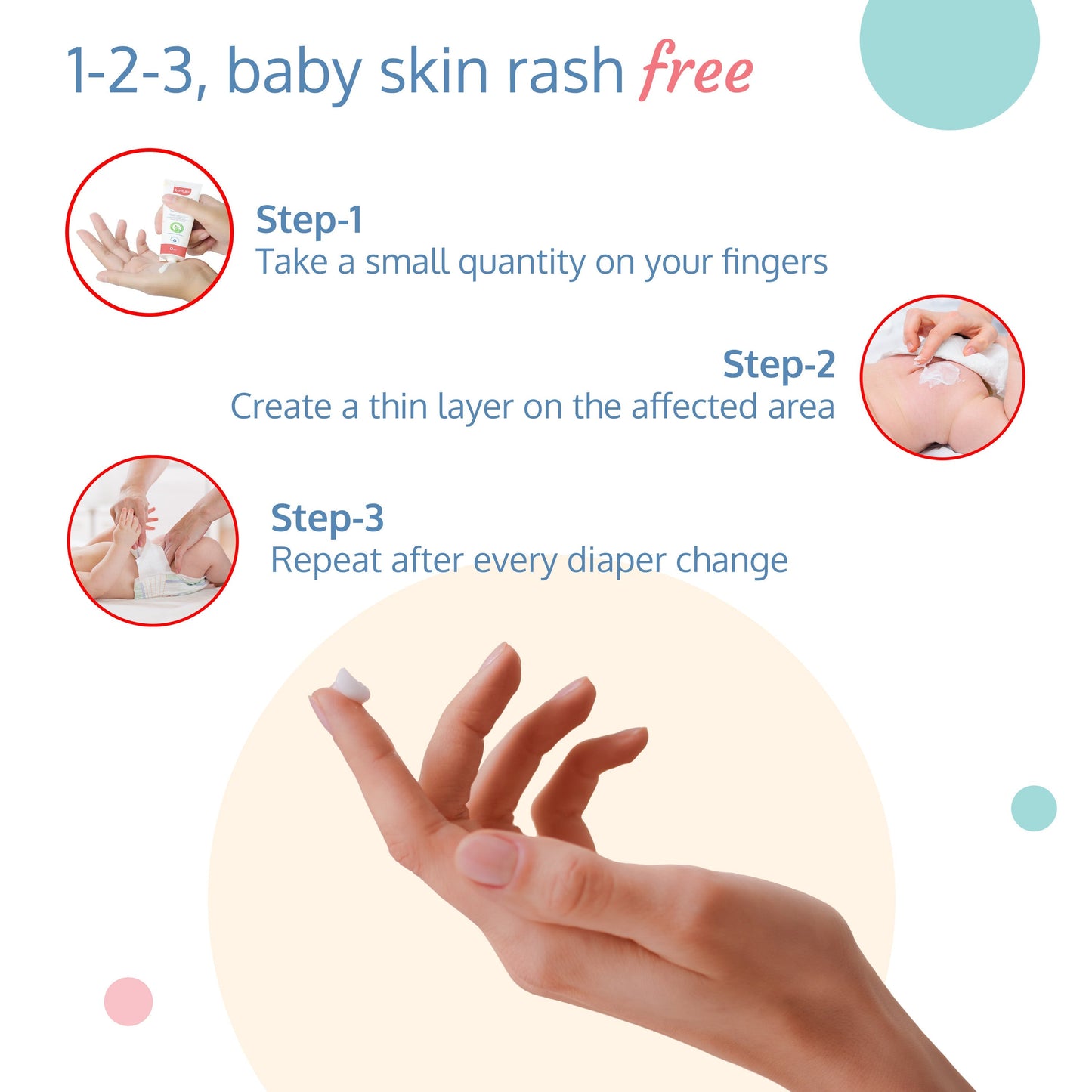Baby Diaper Rash Cream, 75G