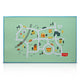 Air-Filled Waterproof Multi-Functional Baby rubber mat for Floor - Cityscape, Baby Crawling mat, Floor mat for Kids, Bed Protector, Foldable, Lightweight & Big Size 90cmx60cm, Non Toxic, Non Slip