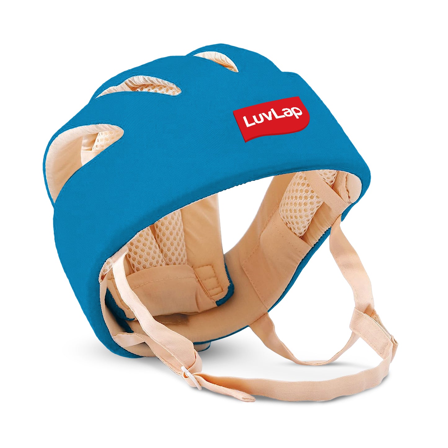 LuvLap Baby Safety Helmet - Essential Safety Gear for 6+ Months to 3 Years | Toddler Head Protector - Sky Blue
