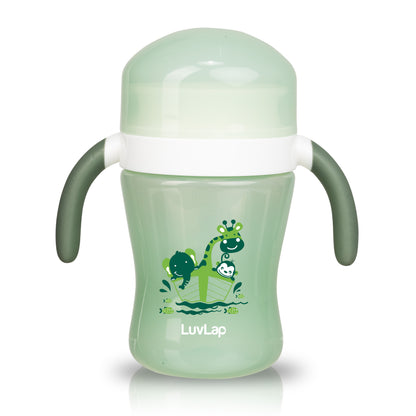 360° Soft Spout Baby Trainer Sipper - 240ml - Green