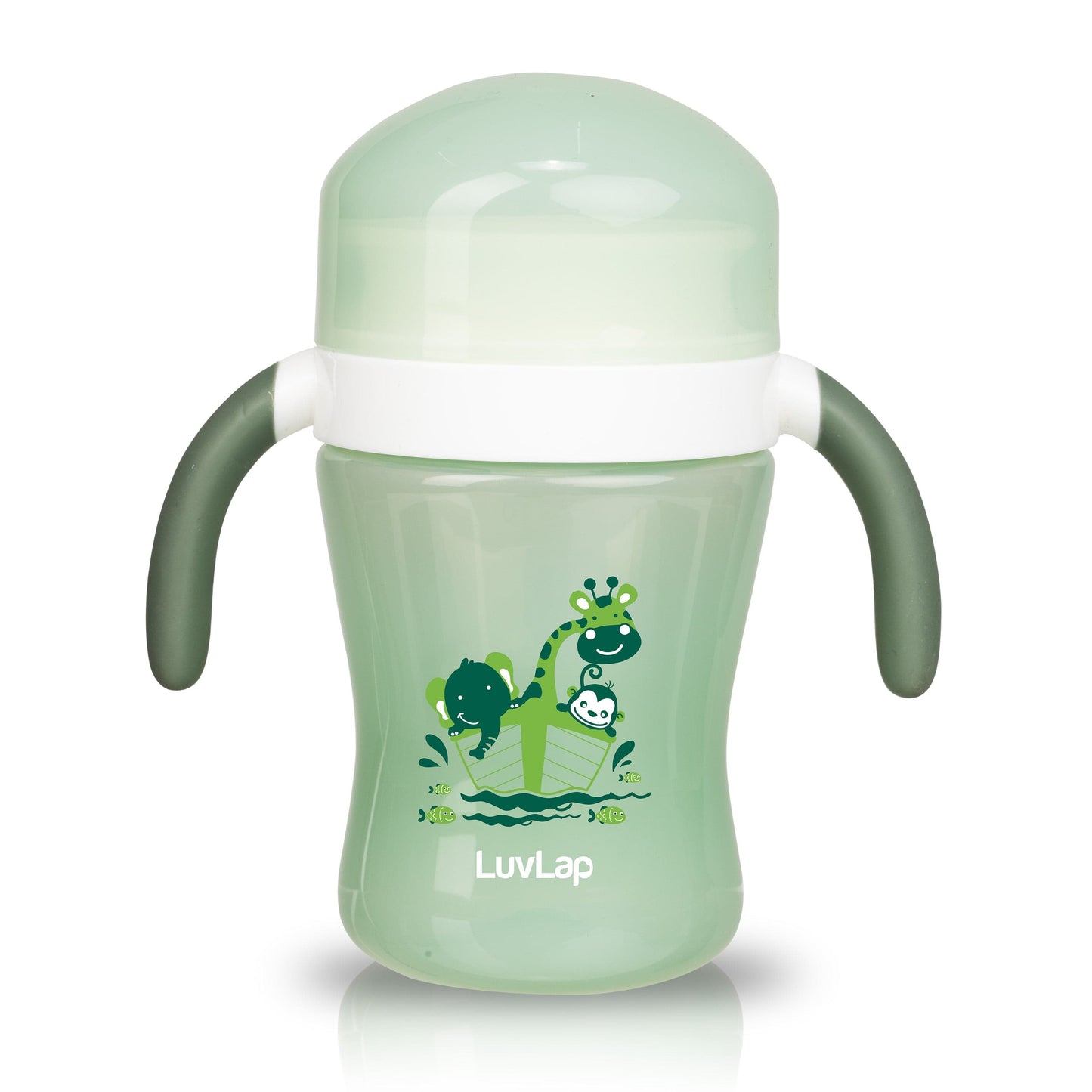 360° Soft Spout Baby Trainer Sipper - 240ml - Green