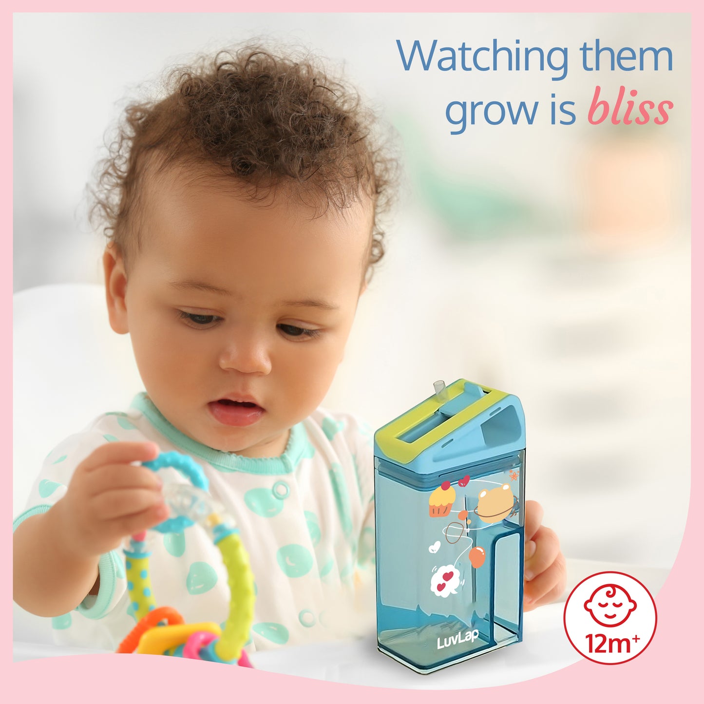 Aqua Baby Sipper - Blue, 240ml