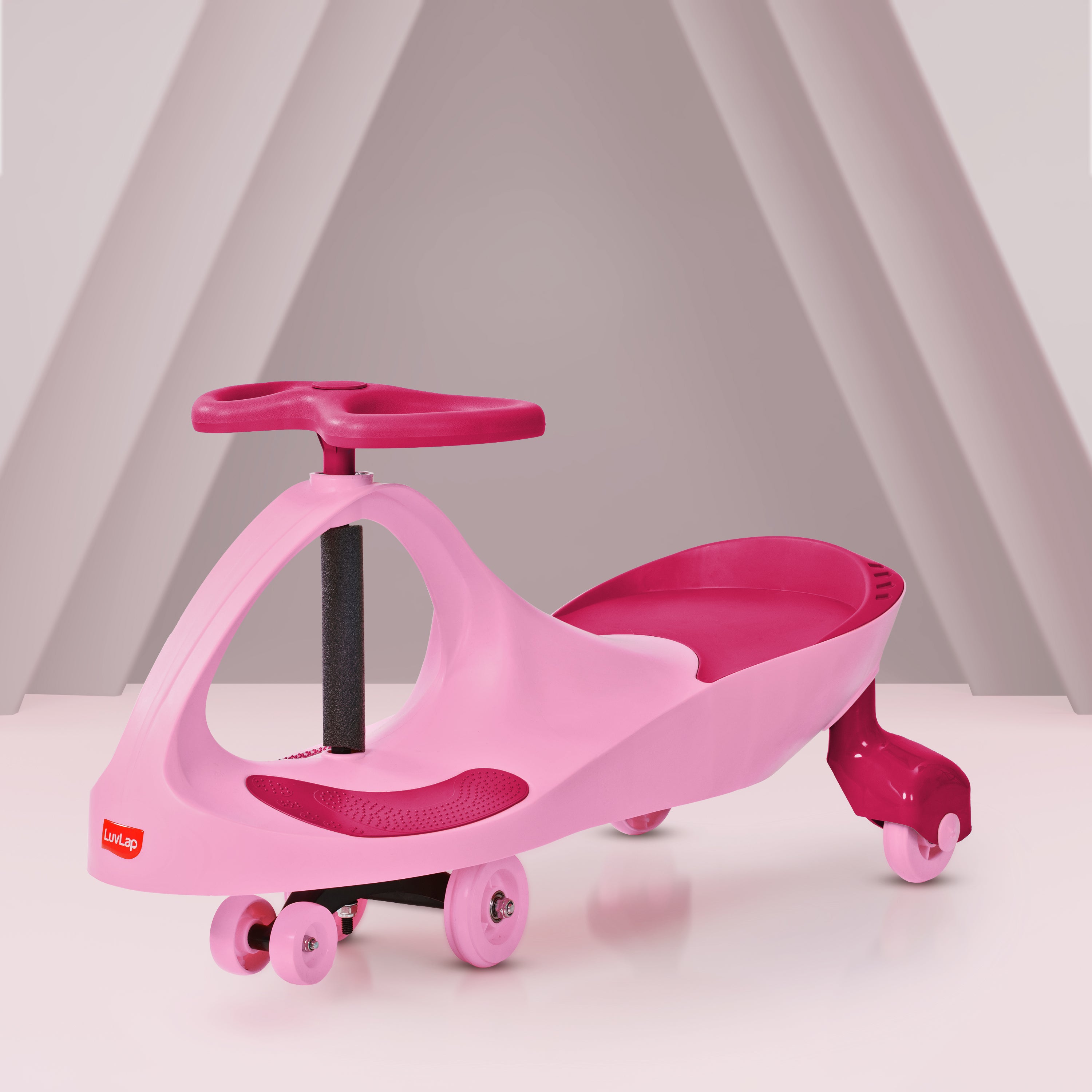 Sunshine Swing Car, Magic Car, Kids Push Car, Swing Car for Kids, Comfortable Seats & Durable, Baby Car, Magic Toy Car, Kids Swing Car, Ride On Car, Kids Car, 3+ Years, Pink