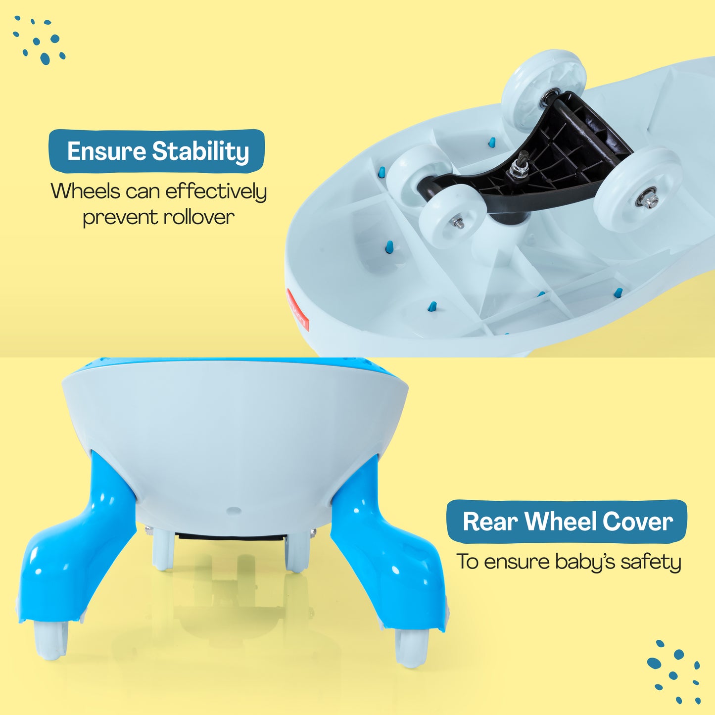 Sunshine Swing Car, Magic Car, Kids Push Car, Swing Car for Kids, Comfortable Seats & Durable, Baby Car, Magic Toy Car, Kids Swing Car, Ride On Car, Kids Car, 3+ Years, Blue