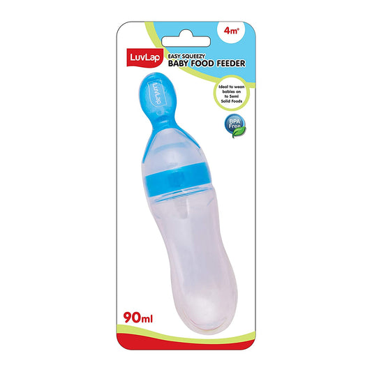 Feeding Squeezy Spoon 90Ml, Bpa Free,Blue