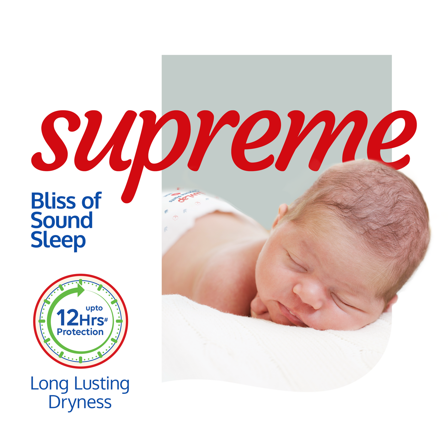 Supreme Diaper Pants New Born, 0-5Kg, 60Pcs