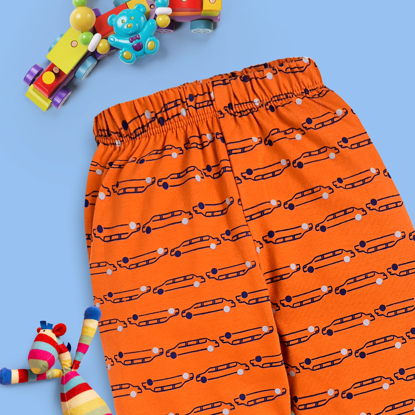 Baby Boys & Baby Girls Pack Of 3 Pyjama 100% Cotton