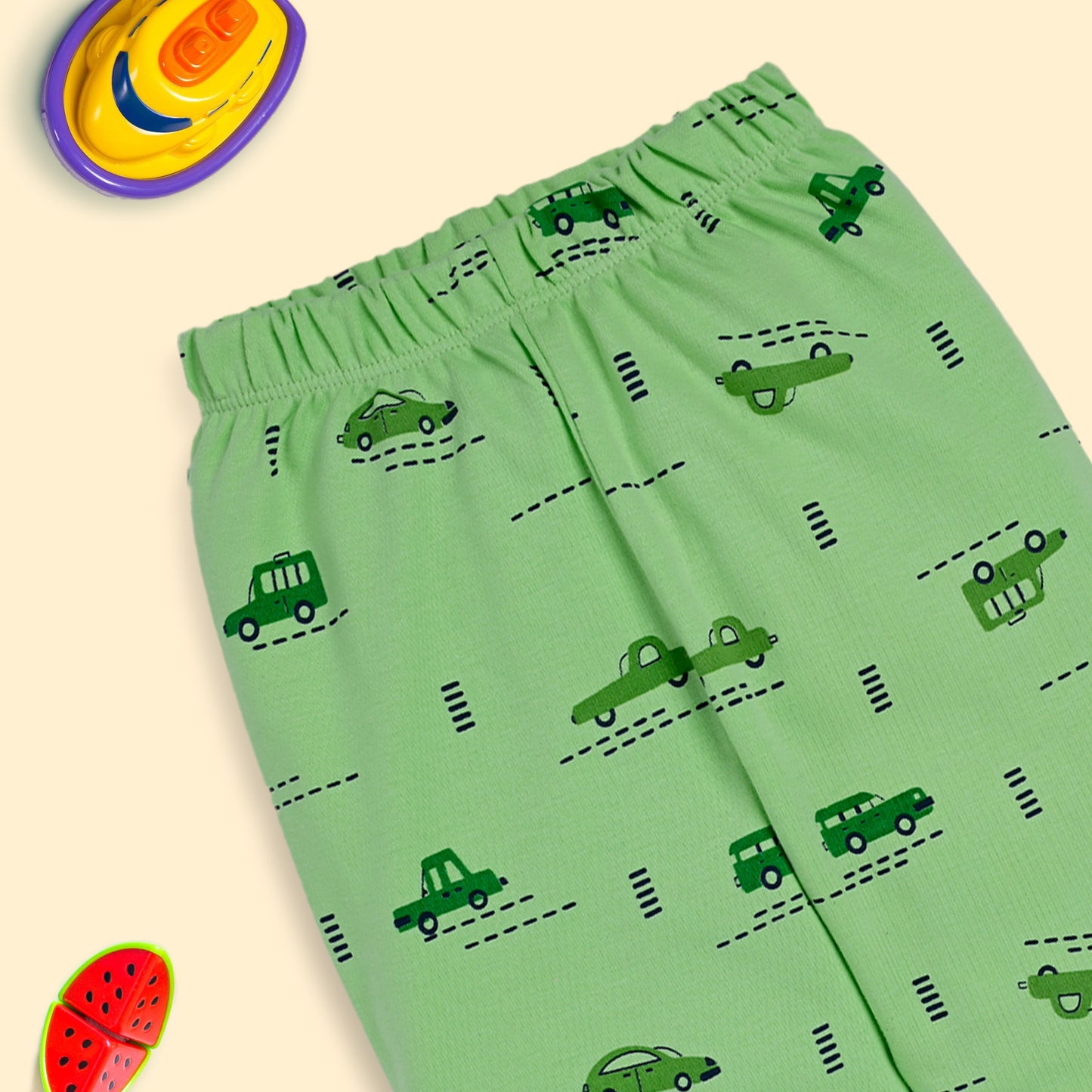 Baby Boys & Baby Girls Pack Of 3 Pyjama 100% Cotton