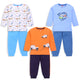 Baby Boys Pack Of 3 Full Sleeve T-Shirt & Pyjama Set 100% Cotton
