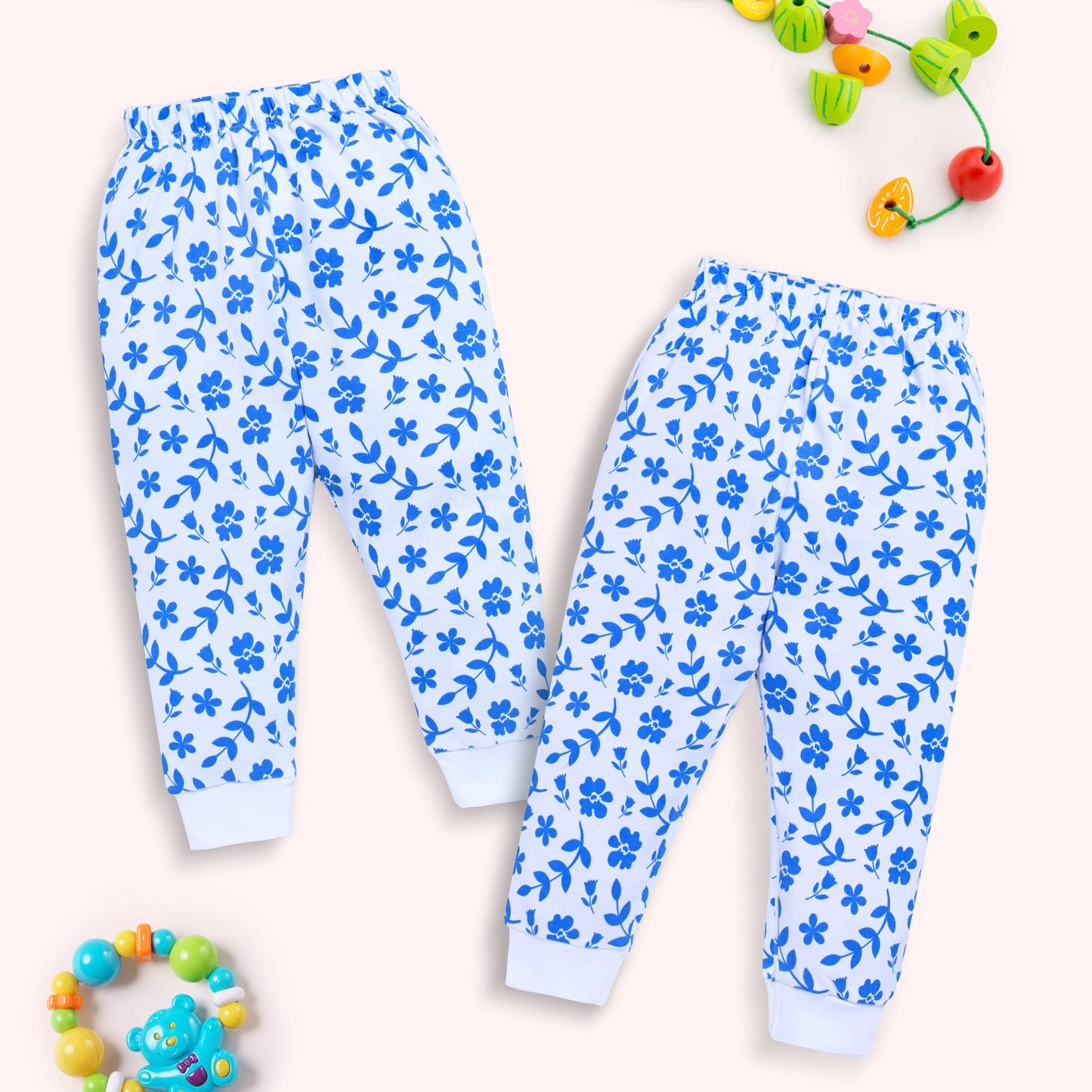 Baby Boys & Baby Girls Pack Of 3 Pyjama 100% Cotton