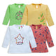 Baby Girls Pack Of 4 Full Sleeve Top 100% Cotton