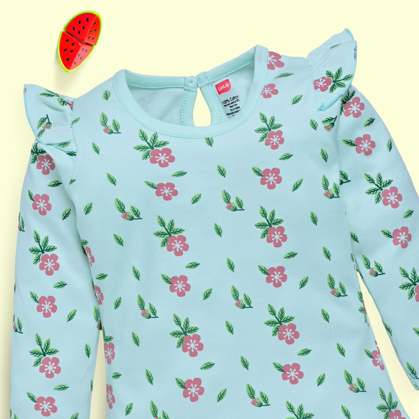 Baby Girls Pack Of 4 Full Sleeve Top 100% Cotton