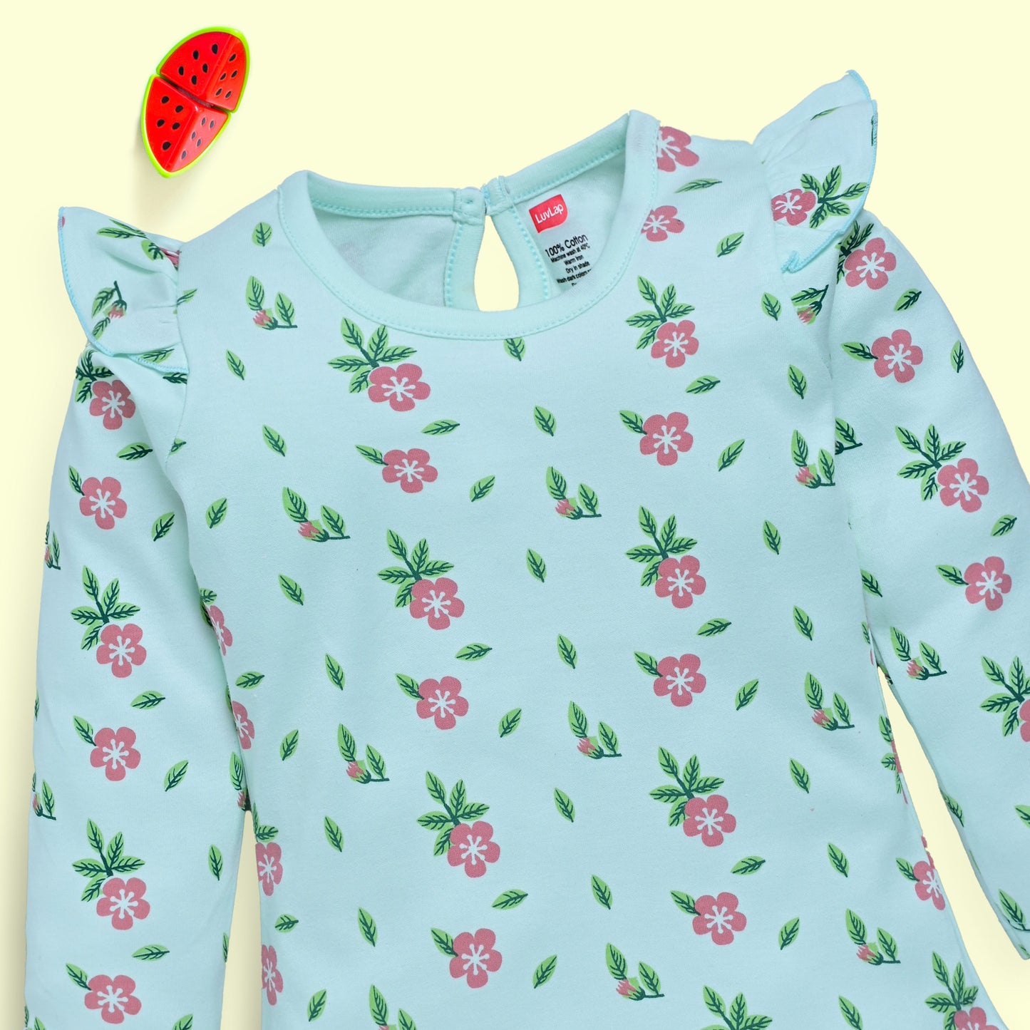 Baby Girls Pack Of 4 Full Sleeve Top 100% Cotton