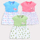 Baby Girls 100% Cotton Half Sleeve Girls Frock Pack Of 3