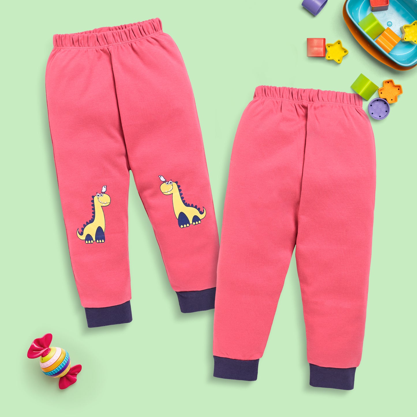 Baby Boys 100% Cotton Pyjama Sets Pack Of 3