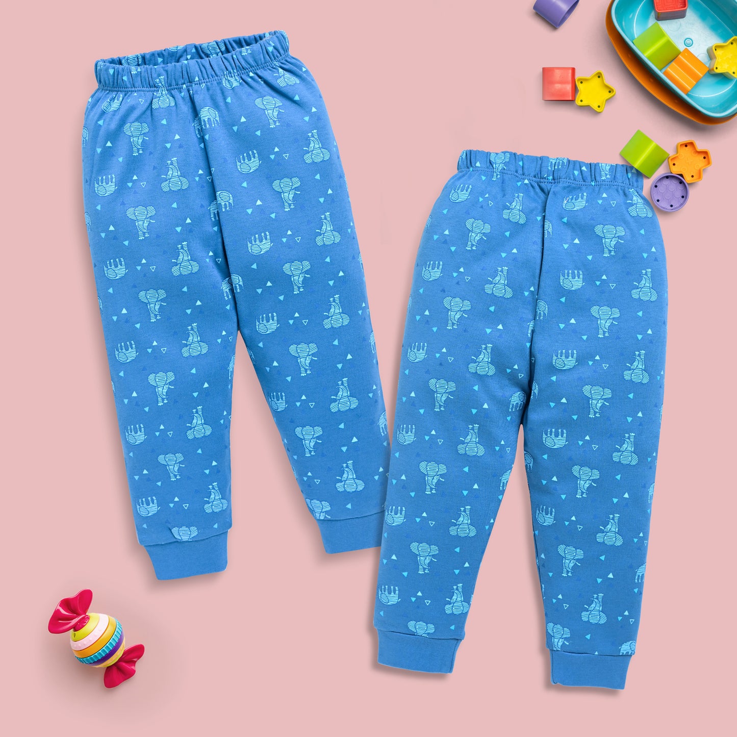 Baby Boys 100% Cotton Pyjama Sets Pack Of 3