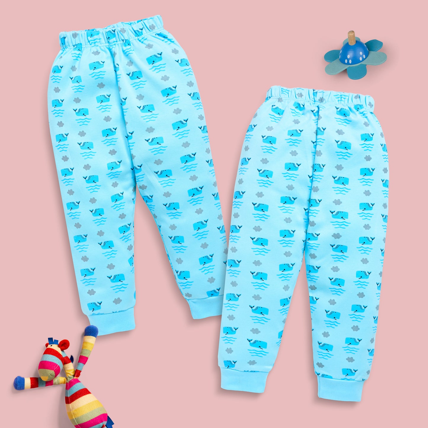 Baby Boys 100% Cotton Pyjama Sets Pack Of 3