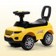 Starlight Ride on & Car for Kids with Music & Horn Steering, Push Car for Baby with Backrest, Safety Guard, Under Seat Storage & Big Wheels, Ride on for Kids 1 to 3 Years Upto 25 Kgs (Yellow)