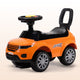 Sunny Ride on & Car for Kids with Music & Horn Steering, Push Car for Baby with Backrest, Safety Guard, Under Seat Storage & Big Wheels, Ride on for Kids 1 to 3 Years Upto 25 Kgs (Orange)