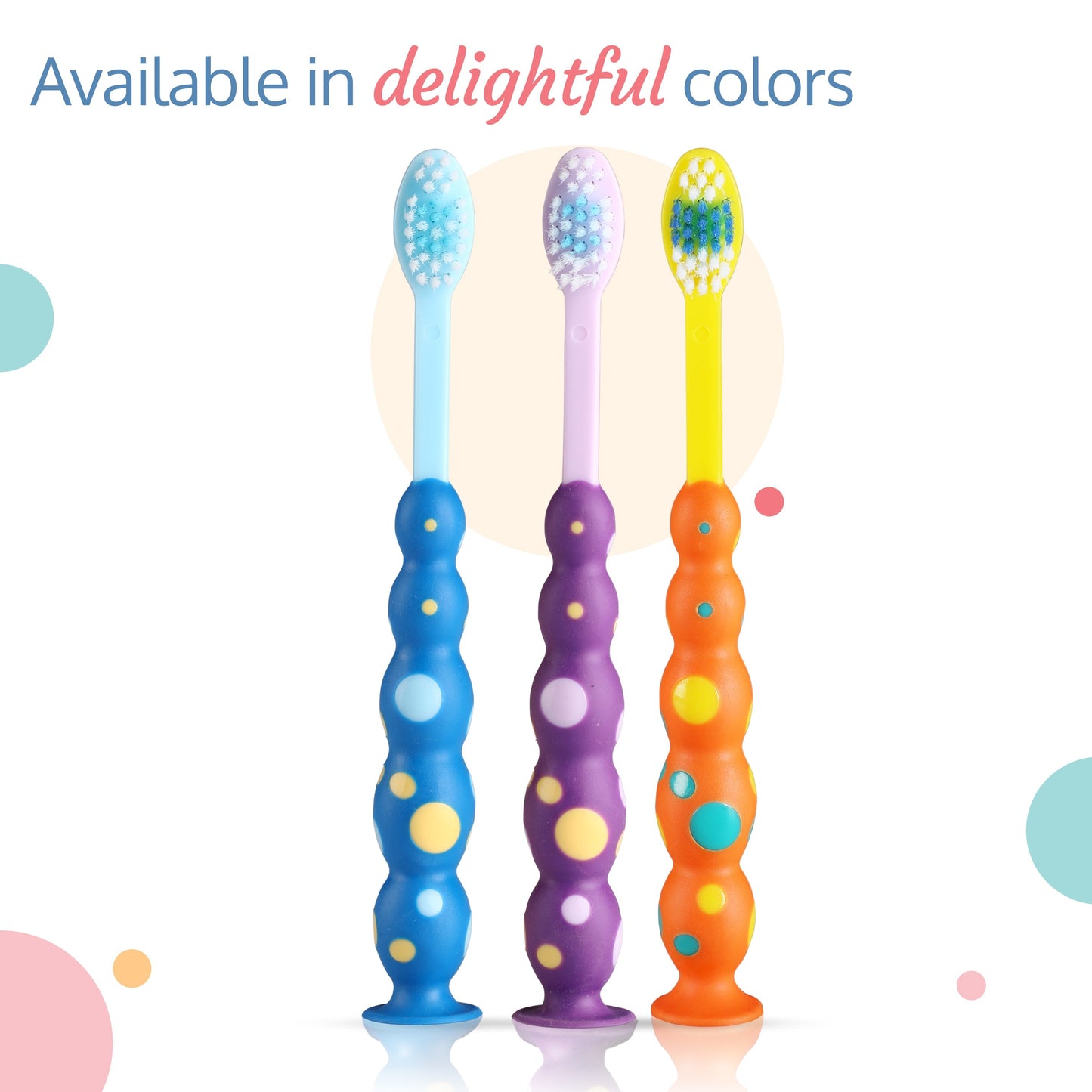 Bubbles Kids Toothbrush (Assorted Colors - Colors may vary)
