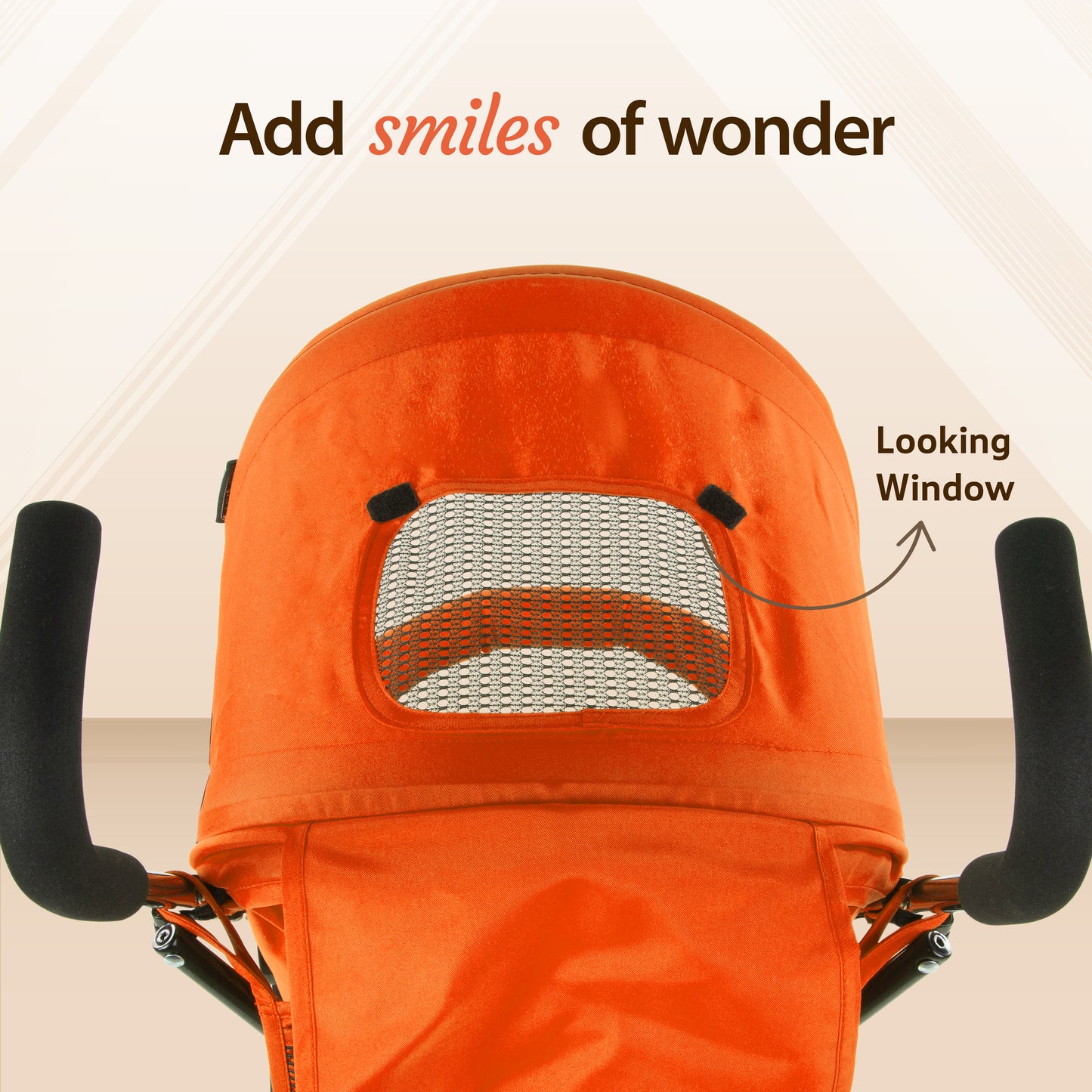 Tutti Frutti Baby Stroller Buggy, Orange