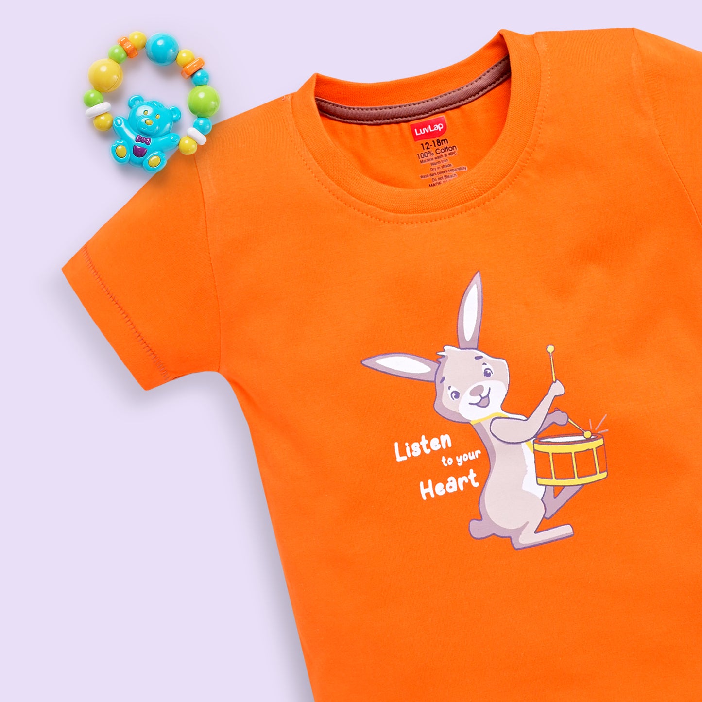 Baby Boys Regular Fit 100% Cotton Half Sleeves Boys T-Shirts and & Shorts Sets Pack Of 3, Supra, White & Saffron