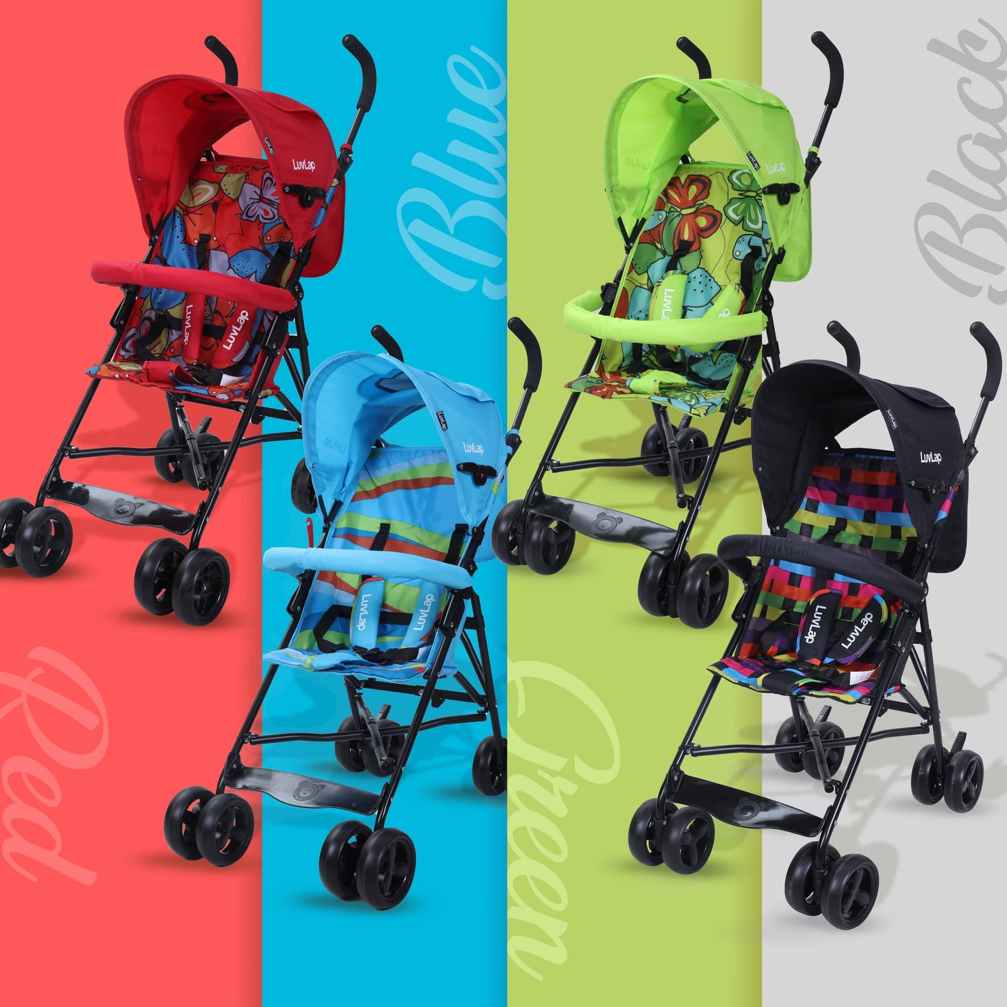 Tutti Frutti Baby Stroller Buggy, Orange