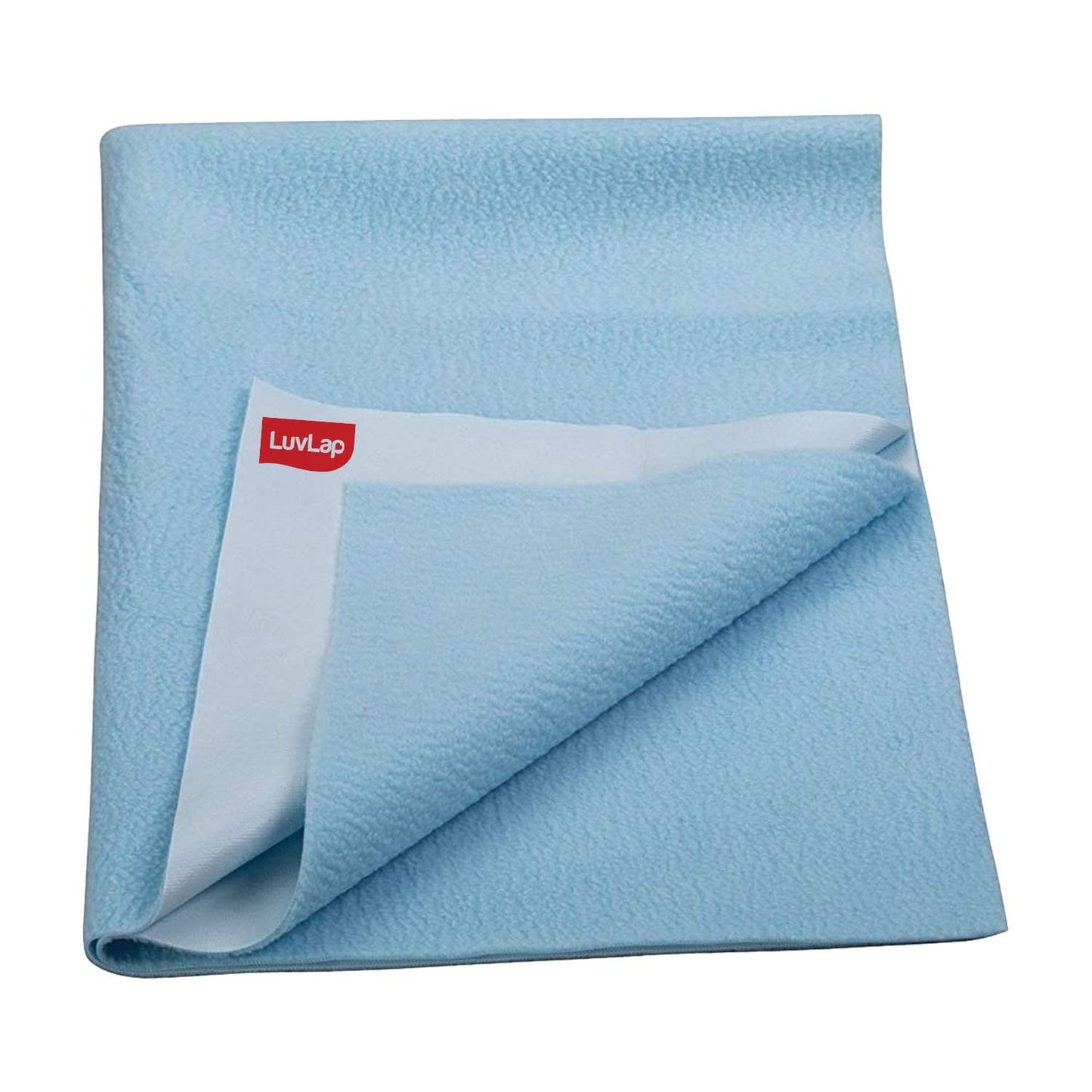 Instadry Baby Bed Protector, Sky Blue, Medium