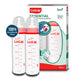 Essential Slim Neck Glass Feeding Bottle, Pack of 2, 250ml