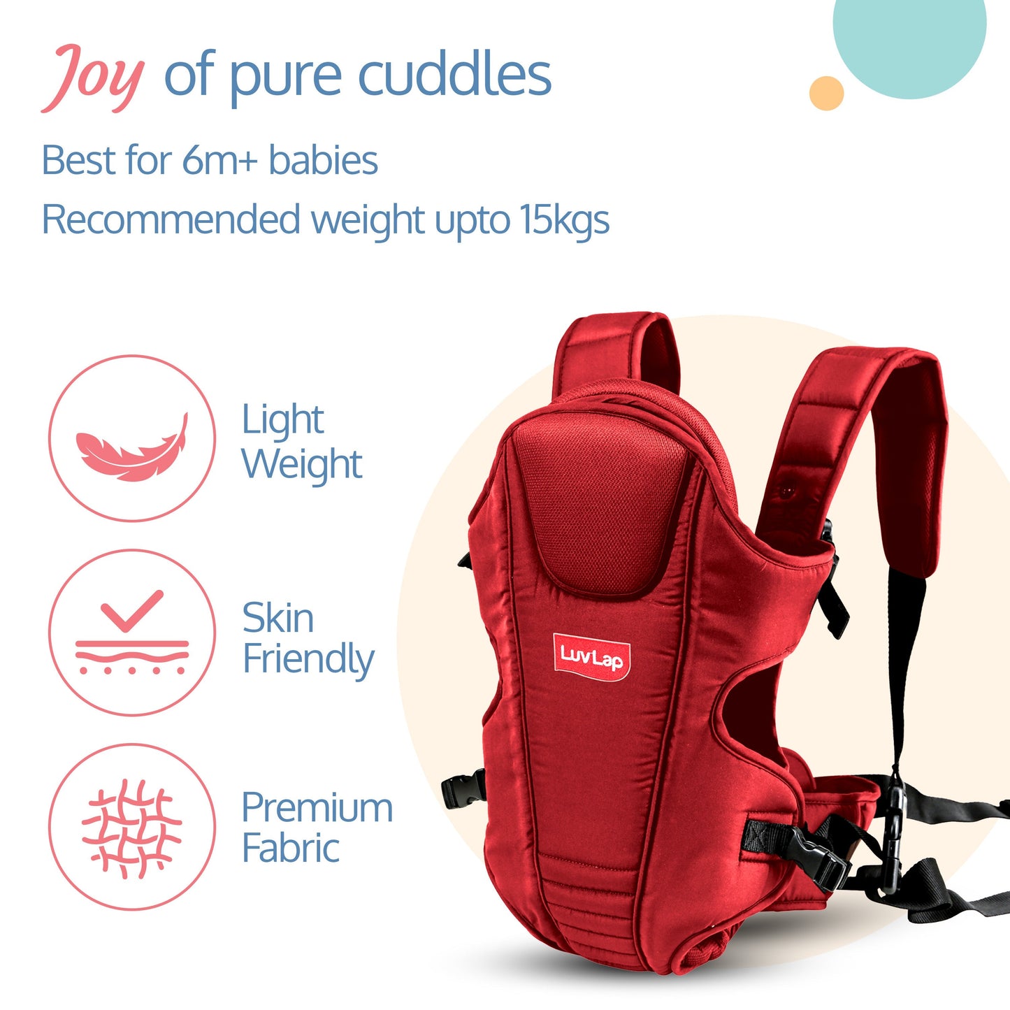 Galaxy Baby Carrier, Red