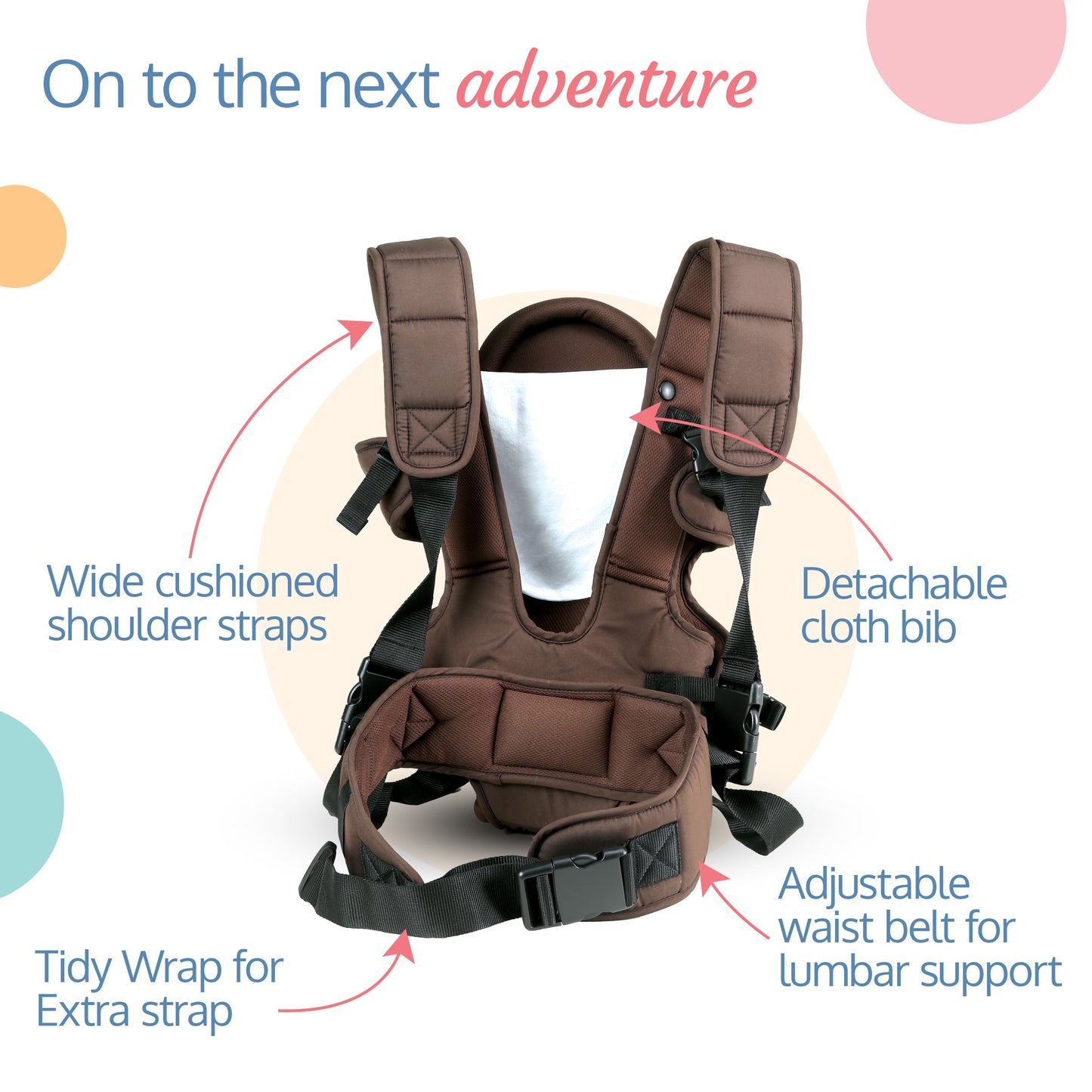 Galaxy Baby Carrier, Brown