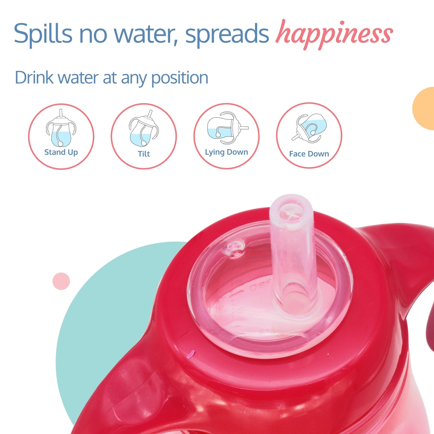 Wise Owl Straw Sipper, 280Ml