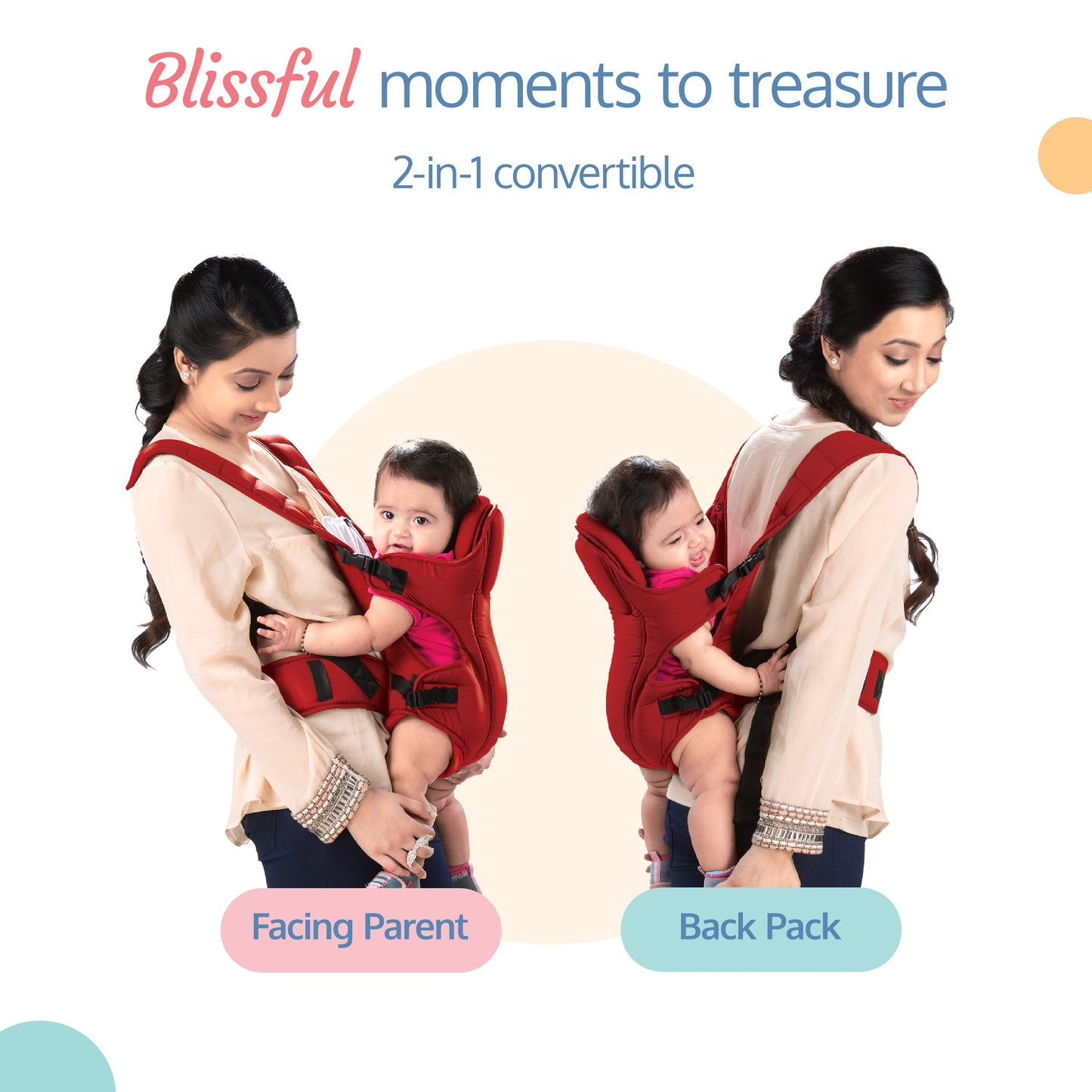 Galaxy Baby Carrier, Red