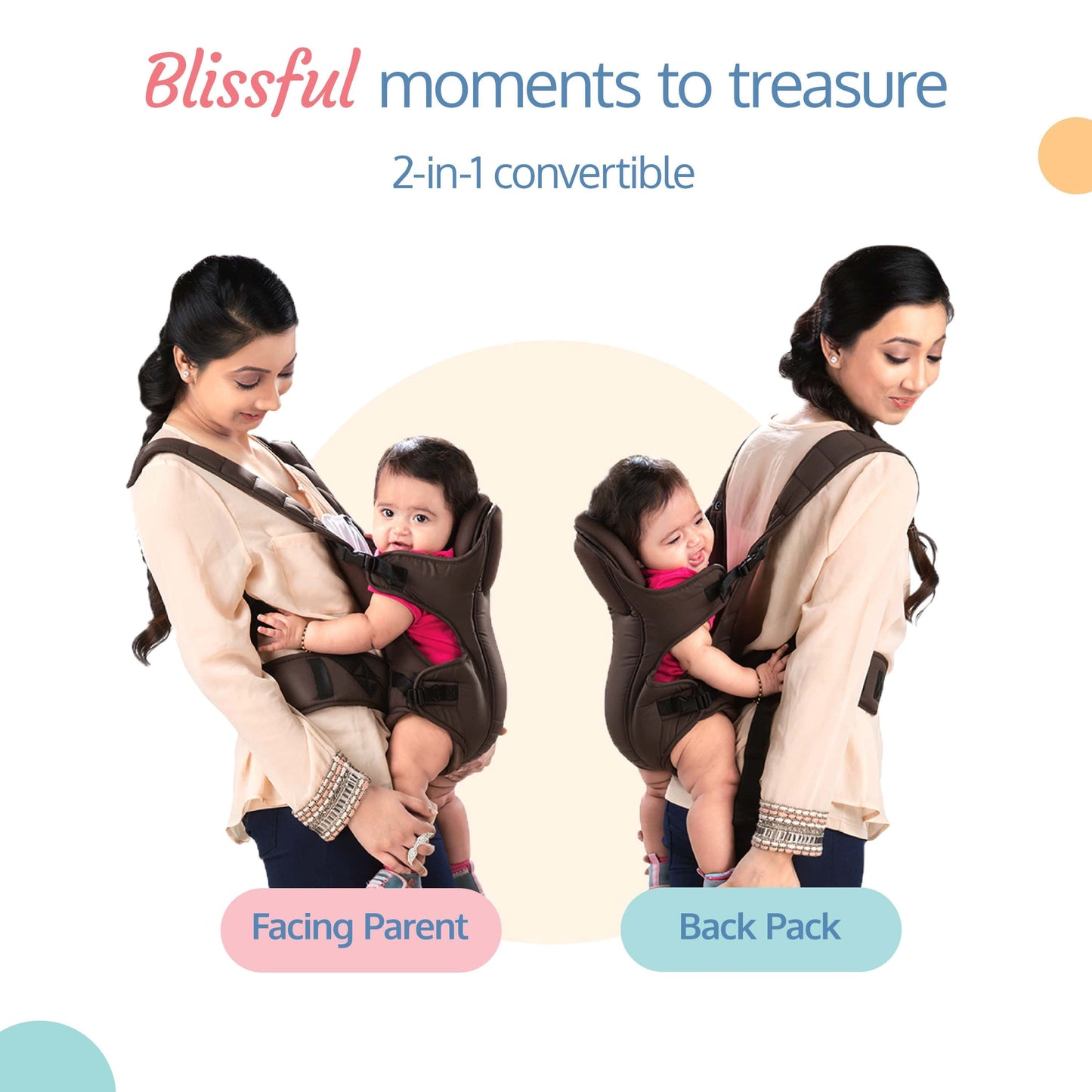 Galaxy Baby Carrier, Brown