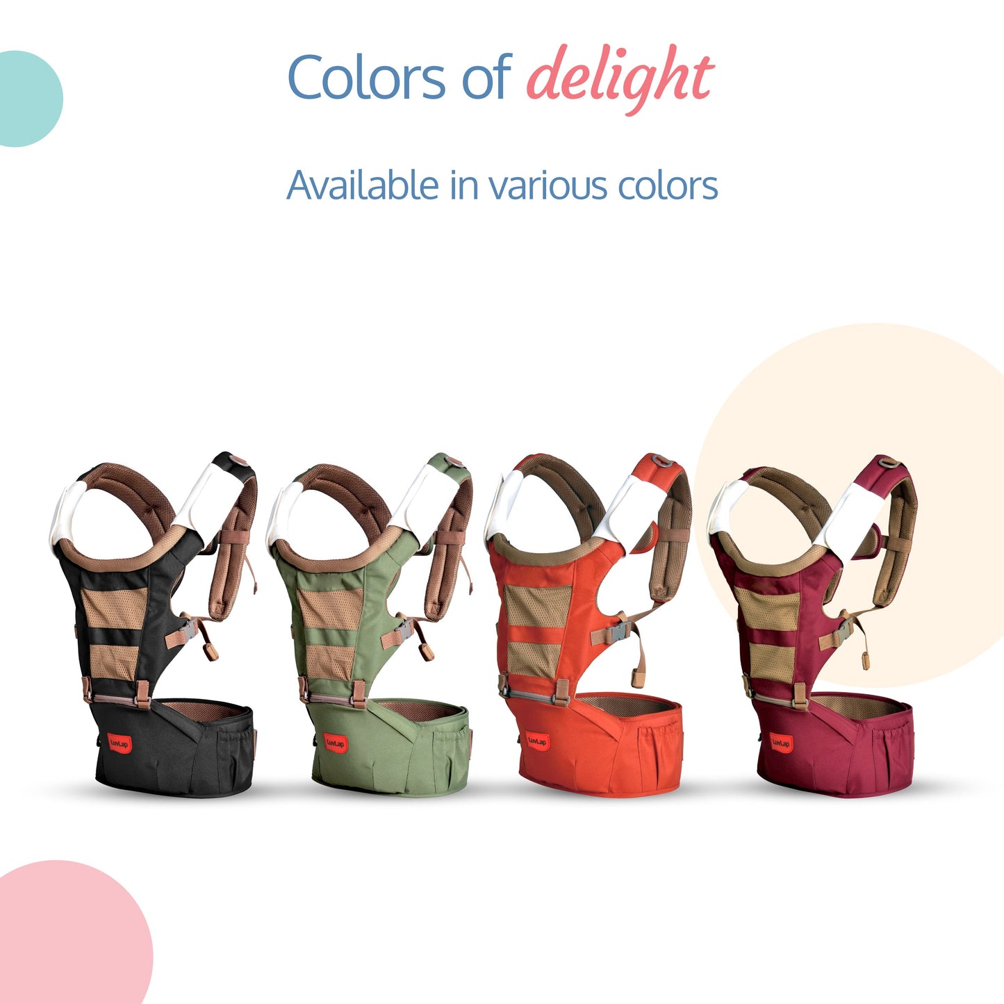 Royal Hip Seat Baby Carrier, Green