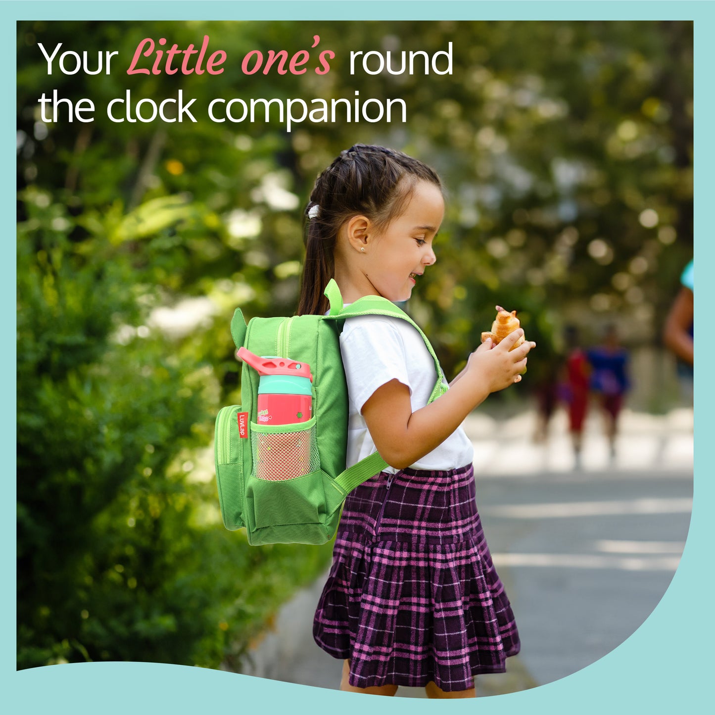 LuvLap Kids' Backpack/Bag, Vibrant designs