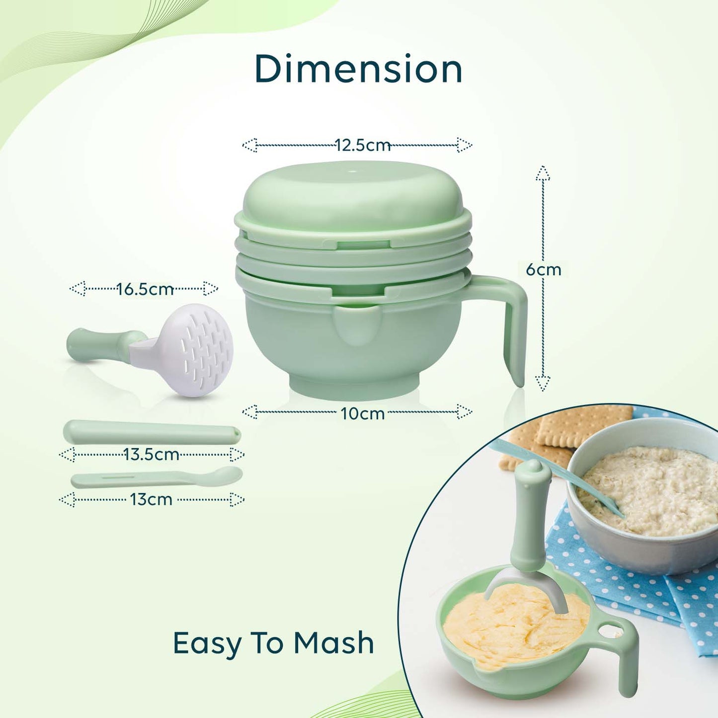 9 In 1 Baby Food Maker, Light Green