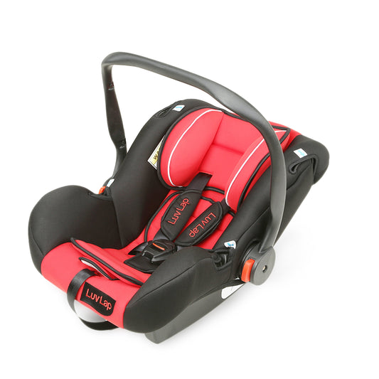 Infant Baby Car Seat Cum Carry Cot, Red