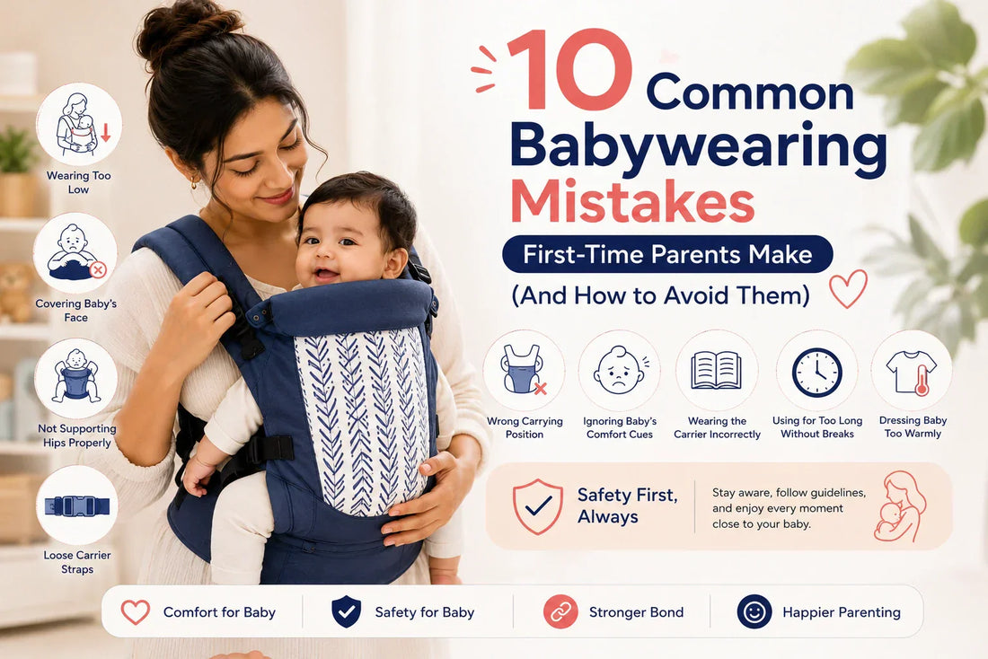 10 Common Babywearing Mistakes First-Time Parents Make (And How to Avoid Them)
