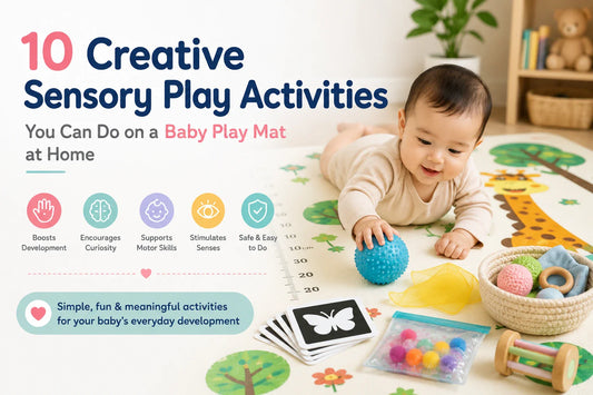 10 Creative Sensory Play Activities You Can Do on a Baby Play Mat at Home