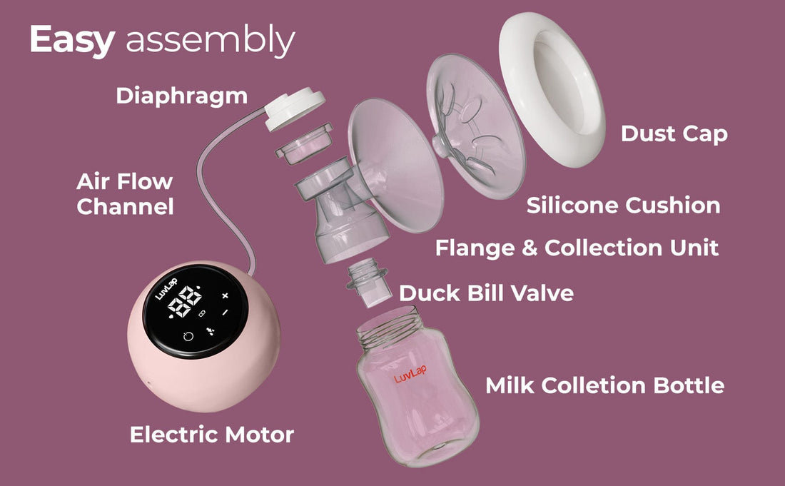 How to Properly Use and Clean Your Electric Breast Pump – A Comprehensive Guide by Luvlap